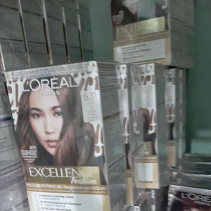Loreal Paris cat rambut Excellence fashion Ultra light ash Brown 6.31