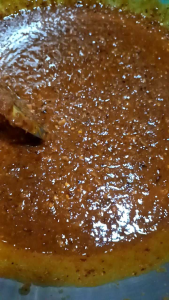 น้ำพริกตาแดงปลาย่าง(1กป)350กรัมราคา89บาท