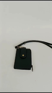 dompet id card holder multifungsi zipper rell sleting anan untuk menyimpan uang kertas/koin dan kartu