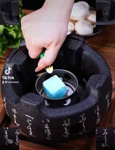 JAPANESE KOREAN BBQ ROUND GRILL/MINI CHARCOAL STOVE