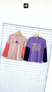 Ammarkids - Proud to be Muslim Baju Kaos Anak Perempuan Tangan Panjang 3-12 Tahun Kualitas Premium
