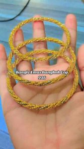 Free Cop 916 Bangle Emas Bangkok