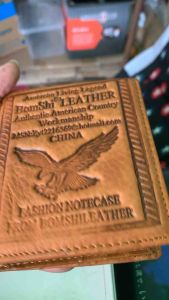 กระเป๋าสตางค์ชายหนังวัวแท้