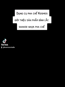 Bình lắc Shaker pha chế nhựa chia vạch đen 350ml- 500ml - 700ml - 1000ml - nắp bình lắc