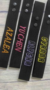 Personalised Embroidery Luggage Tag