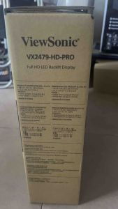 Màn hình ViewSonic VX2479-HD-PRO (24inch/FHD/IPS/180Hz/1ms) - Chính Hãng - Bảo hành 36 tháng -Đã VAT