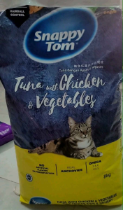 [8kg]Hạt Snappy Tom cho mèo bao 8kg-Thức ăn hạt khô cho mèo