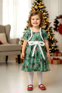KIDS OOTD CHRISTMAS DRESS