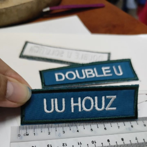 New Arrival Scout Name Tag with Embroidered Patch Fit for Clothing Accessories Size 85mm x 25mm
