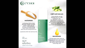 Sữa rữa mặt Bọt Khoáng CChoi giúp làm sạch sâu  dịu nhẹ cân bằng PH cho da