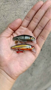 Umpan Minnow Motif Seluang dan Baby Hampala Lure Sinking 6gr 5cm