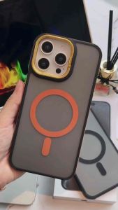 Dove Metal Lens Kick Stand Magsafe Case For iPhone 11 12 13 14 15 16 Pro Max Plus Casing Magnetic Wireless Charge Matte Hard Protective Cover