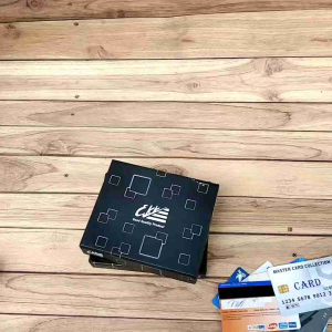 Dompet Pria Cod dompet lipat dua pendek semi kulit syntetic