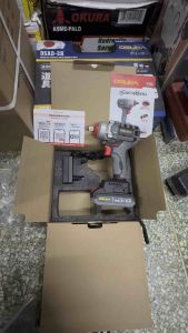 OSUKA บล็อกแบตเตอรี่ไร้สาย ไร้แปรงถ่าน 128V Lite สีเทา OSID-LT520 520