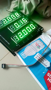 Set Cpu Pom Mini Digital Dc Ic Program 32 Display Merah / HijauKeypadkabel Idc dan Power Supply Swiching