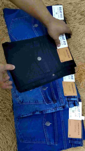 Saluar Danim jeans Kargo 6 Poket primun quality