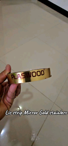 Stiker Dekoratif Strip Stripium Gold/Black/Persik/Silver 3M Warna-Warni untuk Dinding Garis Metalik