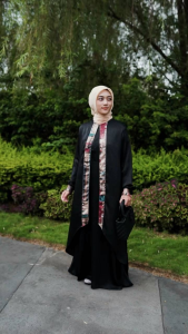 GAMIS ABAYA HITAM ENDOMODA EN. ZALFA