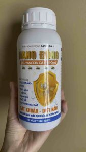 NANO ĐỒNG KHÁNG KHUẨN 500ML MUA 1 TANG 1 BỌ TRĨ. SÁT KHUẨN RỬA VƯỜN TĂNG KHẢ NĂNG MIỄN DỊCH