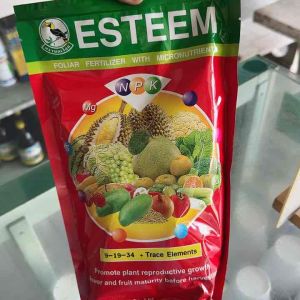 9-19-34 ปุ๋ยเกล็ด เอสทีม ขนาด 1kg บำรุงดอก และเร่งผล เพิ่มน้ำหนัก