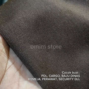 Kain DRILL per 125 cm untuk CARGO PDHPDL KEMEJA JAKET ROMPI JAS dll