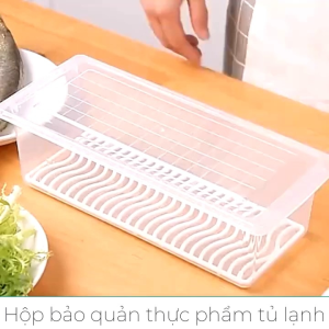 Kotak Penyimpanan Makanan Kulkas Anti Lembab Fresh Box