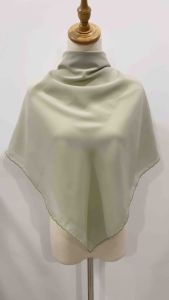 BAWAL SULAM BIDANG 50 CHIFFON VOILE | BAWAL SULAM BIKU KLASIK EMBROIDERY IMANI SCARF