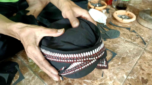 Blangkon Warok Kebo debleng Royal Quality Motif Celeng Kewengen