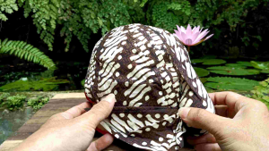 Blangkon Jogga Mataram Halus motif Batik Parang Klitik