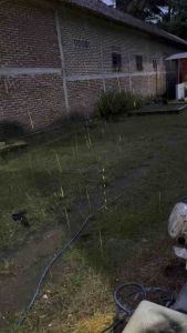 Reflektor lampu depan VARIO 110 Old KARBU custom BILED ALA-ALA 25 inc