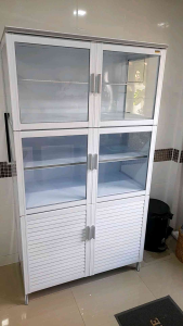 ตู้ครัวอลูมิเนียมแท้ 100% / ขนาด 90  100 CM