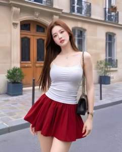 Áo 2 dây nữ ôm body borip co giãn – Tank top trơn tôn dáng mát nhẹ dễ phối đồ (35–55kg)