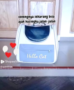 Tas kucing hello miiaw