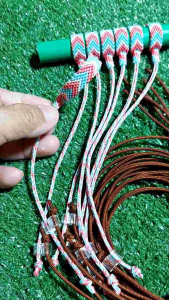 เชือกผูกขาไก่pe สีธงชาติ