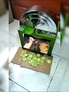 Mesin Rajang Singkong Ubi Kripik - Alat Pemotong Iris Singkong Kentang Pisang