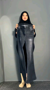 CELANA CUTBRAY JEANS WANITA JOMBO BERBAHAN TEBAL DAN MELAR