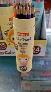 Pensil Warna Tabung 24 Warna: Pilihan Terbaik untuk Seni & Anak-Anak