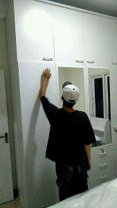 Lemari Pakaian Mewah Berkualitas Ukuran Jumbo Custom Kabinet. Pemesanan Jabodetabek Free Ongkir