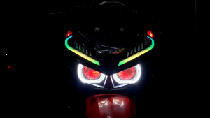 AES TURBO SE BE-LED ALL WETHER 110 WATSS 2.5 INCH WITH SHROUD HARNES SET