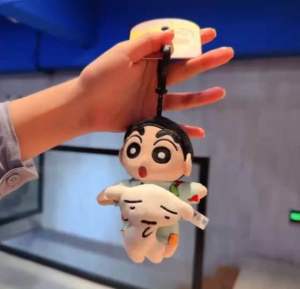 ตุ๊กตาพวงกุญแจ ชินจัง Crayon Shin-chan Daily Look Plush Keychain Series by Futabasha