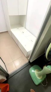 Smaller room storage bed frame customize /helper room storage bed frame customize sg local seller