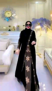 Abaya Turki Hitam & Elegan 2023: Desain Nyaman & Syari Fashion