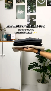 Celana Kerja Slimfit Pria: Bahan Woll Premium & Desain Formal