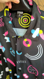 Kemeja Pria/Wanita Dewasa Lengan Pendek | SPOON | Motif - unik