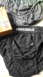 6 PCS CELANA DALAM PRIA CROCODILE 262 / CD CROCODILE DUS COKLAT PRIA DEWASA BAHAN KATUN