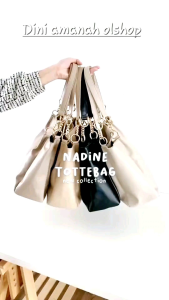 Tas Wanita nadine Tote Bag Muat Leptop
