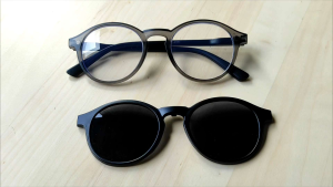 Kacamata Minus Anti Radiasi & Bonus Clip on
