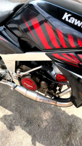 Knalpot Ninja Stanlis Pres Ninja RR R SS Slincer Stanlis Finishing Titanium Original Winspeed Perfomance