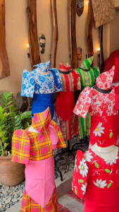 BUWAN NG WIKA / LINGGO NG WIKA for KIDS ☀️ Traditional Balintawak Style Filipiniana Dress 🌸 Floral-Checkered Design 🌿 Barot Saya Costume for Cultural Events School Programs Folk Dance