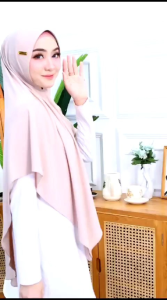 syari humaira Maryam hijab jilbab instan syari jumbo bergo premium